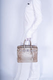 Hermes Birkin 30 Gris Cendre Himalayan Niloticus Crocodile Palladium Hardware