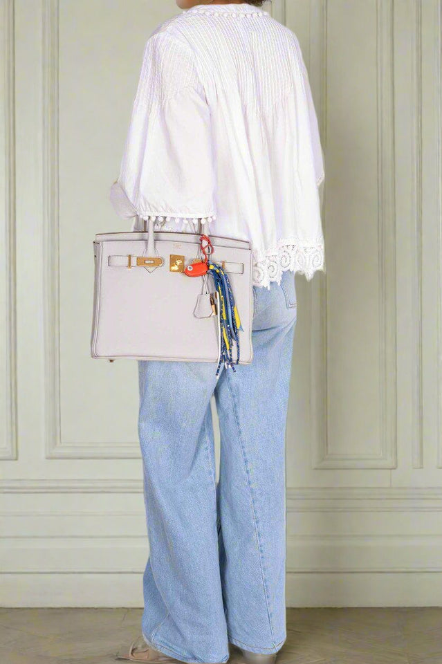 Hermes Birkin 30 Gris Perle Togo Gold Hardware
