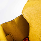 Hermes Birkin 30 Jaune De Naples Taurillon Novillo Gold Hardware