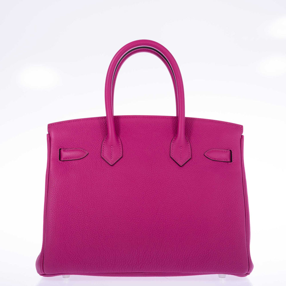 Hermes Birkin 30 Magnolia Togo Palladium Hardware