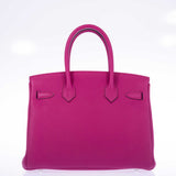 Hermes Birkin 30 Magnolia Togo Palladium Hardware
