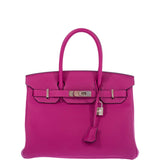 Hermes Birkin 30 Magnolia Togo Palladium Hardware