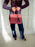 HermesBirkin 30 Matte Bougainvillier Alligator Palladium Hardware
