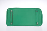 Hermes Birkin 30 Menthe Clemence with Palladium Hardware