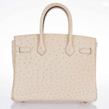 Hermes Birkin 30 Parchemin Ostrich Gold Hardware