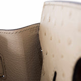 Hermes Birkin 30 Parchemin Ostrich Gold Hardware