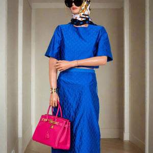 HermesBirkin 30 Rose Tyrien Epsom Gold Hardware