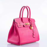 Hermes Birkin 30 Rose Tyrien Epsom Gold Hardware