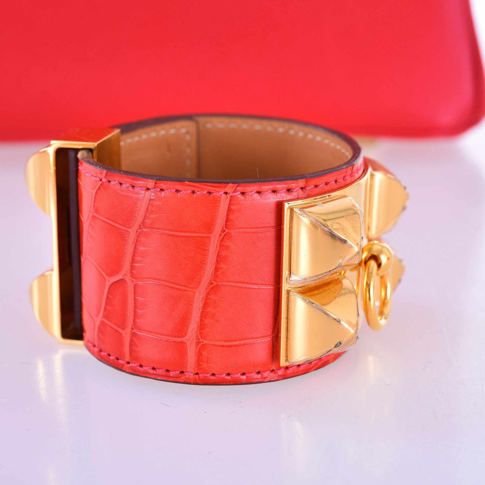 Hermes Birkin 30 Rouge Casaque Epsom Gold Hardware