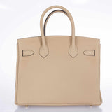 HermesBirkin 30 Trench Togo Gold Hardware