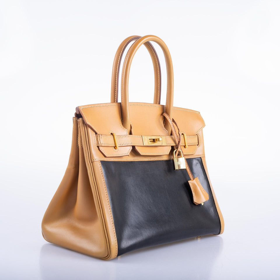 Hermes Birkin 30 Vintage Limited Edition Natural Amazonia with Gold Hardware