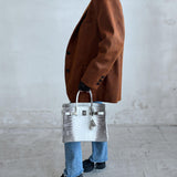 HermesBirkin 30 White Hima Nilo Crocodile Palladium Hardware