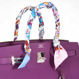 Hermes Birkin 35 Anemone Togo Palladium Hardware