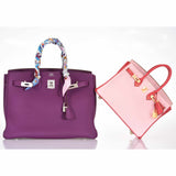 Hermes Birkin 35 Anemone Togo Palladium Hardware