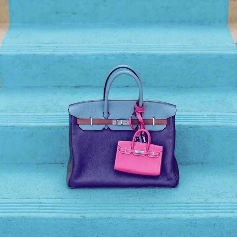 Hermes Birkin 35 Arlequin Harlequin Clemence Palladium Hardware | Limited