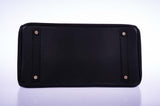 Hermes Birkin 35 Black Ardennes Palladium Hardware