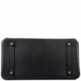Hermes Birkin 35 Black Epsom Gold Hardware