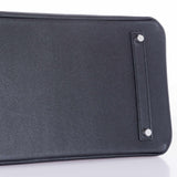Hermes Birkin 35 Black Epsom Palladium Hardware