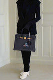 Hermes Birkin 35 Black Togo Gold Hardware