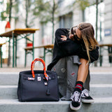 Hermes Birkin 35 Black Togo Palladium Hardware