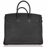Hermes Birkin 35 Black Togo Palladium Hardware