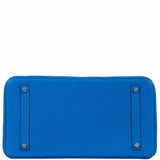 Hermes Birkin 35 Blue Zellige Togo Palladium Hardware