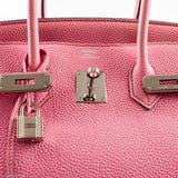Hermes Birkin 35 Bubblegum 5P Pink Palladium Hardware