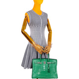 Hermes Birkin 35 Cactus Matte Alligator Palladium Hardware