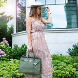 Hermes Birkin 35 Canopee Army Green Togo Palladium Hardware