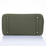 Hermes Birkin 35 Canopee Army Green Togo Palladium Hardware