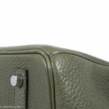 Hermes Birkin 35 Canopee Army Green Togo Palladium Hardware