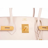 Hermes Birkin 35 Craie Epsom Gold Hardware