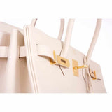 Hermes Birkin 35 Craie Epsom Gold Hardware