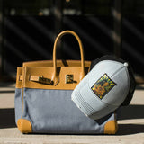 Hermes Birkin 35 Denim & Vache Naturelle Gold Hardware - Limited Edition