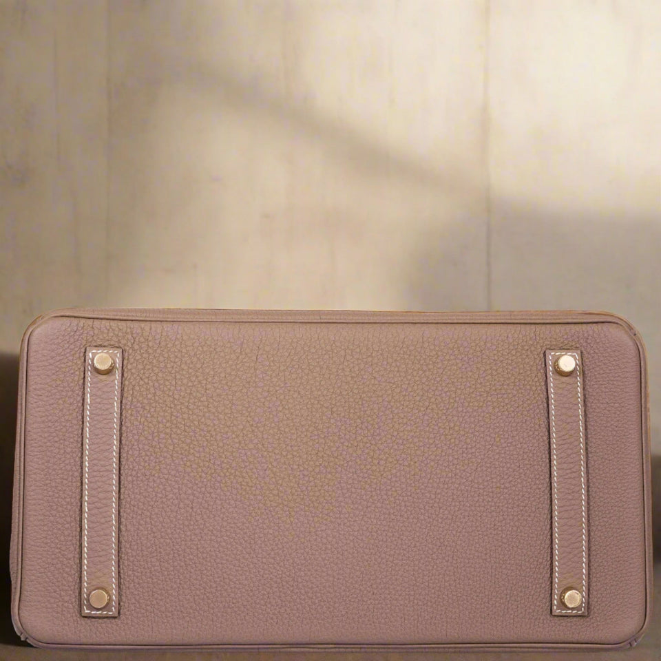 Hermes Birkin 35 Etoupe Togo Gold Hardware