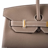 Hermes Birkin 35 Etoupe Togo Gold Hardware