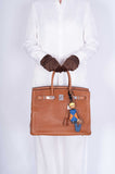 Hermes Birkin 35 Fauve Barenia Faubourg Palladium Hardware
