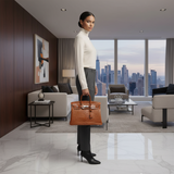 Hermes Birkin 35 Fauve Matte Porosus Crocodile Palladium Hardware
