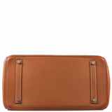 Hermes Birkin 35 Gold Epsom Palladium Hardware