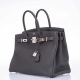 Hermes Birkin 35 Graphite Togo Palladium Hardware