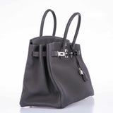 Hermes Birkin 35 Graphite Togo Palladium Hardware