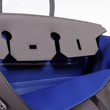 Hermes Birkin 35 HSS Etain With Blue Electric Togo Palladium Hardware