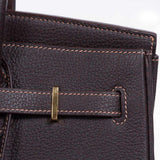Hermes Birkin 35 Havane Fjord Special Stitching Gold Hardware