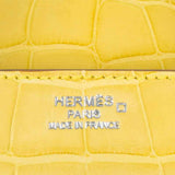 Hermes Birkin 35 Mimosa Matte Alligator Palladium