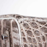 Hermes Birkin 35 Niloticus Crocodile Himalayan Palladium Hardware