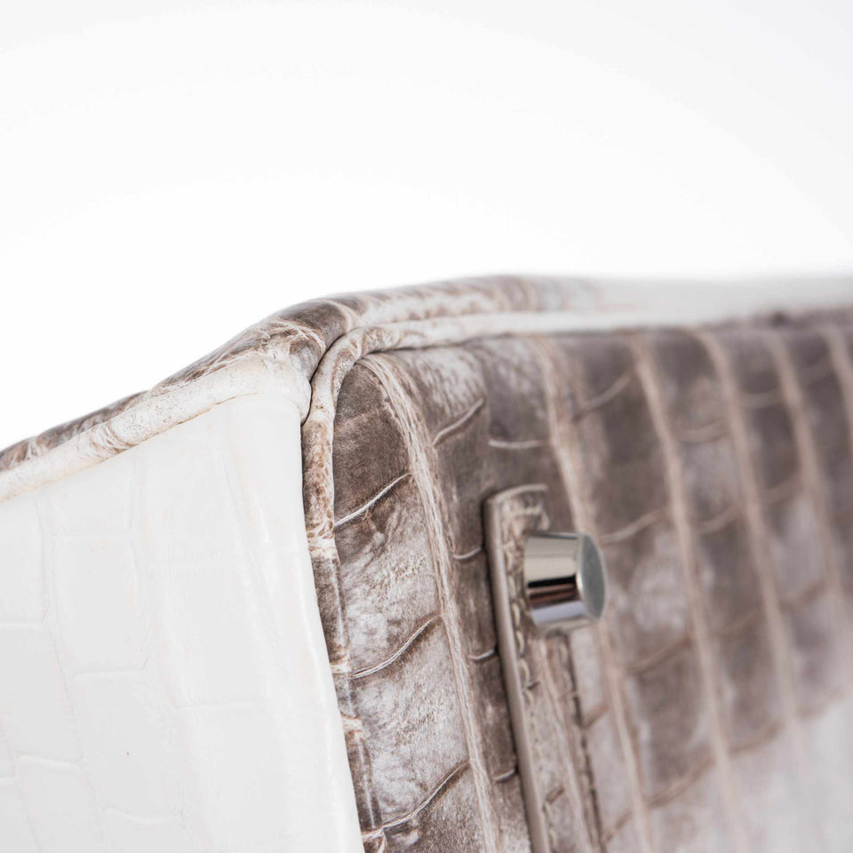 Hermes Birkin 35 Niloticus Crocodile Himalayan Palladium Hardware