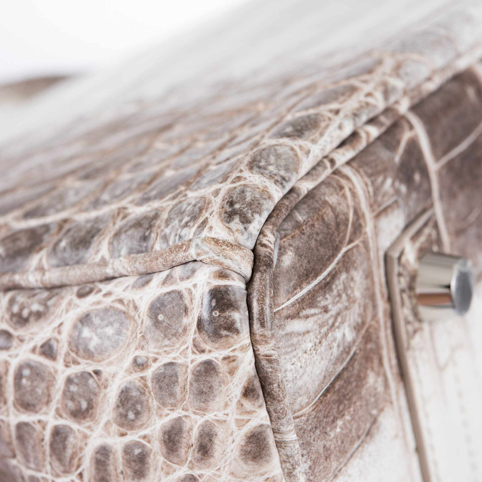 Hermes Birkin 35 Niloticus Crocodile Himalayan Palladium Hardware