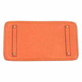 Hermes Birkin 35 Ostrich Orange Gold Hardware