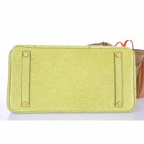 Hermes Birkin 35 Ostrich Vert Anis Gold Hardware