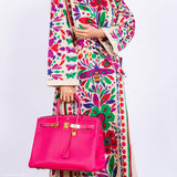 Hermes Birkin 35 Rose Tyrien Epsom Gold Hardware